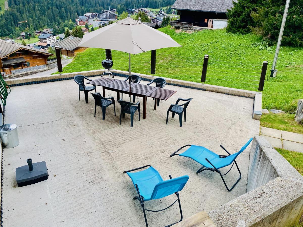 Chalet Le Jeuna Morgins Exterior foto